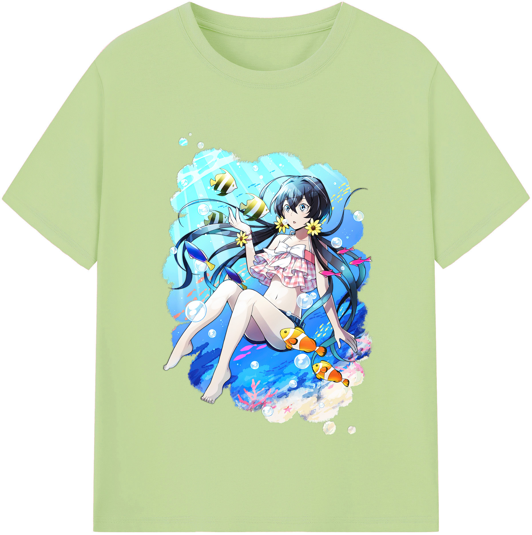 （画像用） 文豪ストレイドッグス Bungo Stray Dogs 綿100％半袖Tシャツ（フロントプリント）